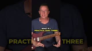 Stop Practicing So Much | This Simple Change Makes You Better Faster #practice #guitar #guitarlesson