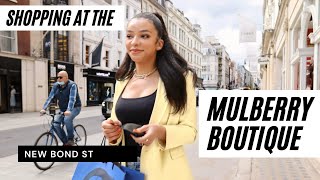 SHOPPING VLOG the Mulberry store preloved