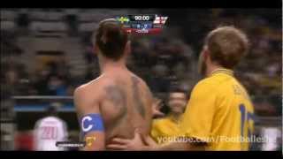 Zlatan Ibrahimovic: Sweden vs. England 14.11.2012 (@Footballeshe)