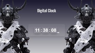 Create Digital Clock (No Talk)