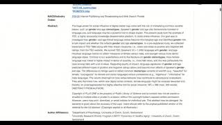Using Library Databases to Find and Cite a Peer-reviewed Journal Article