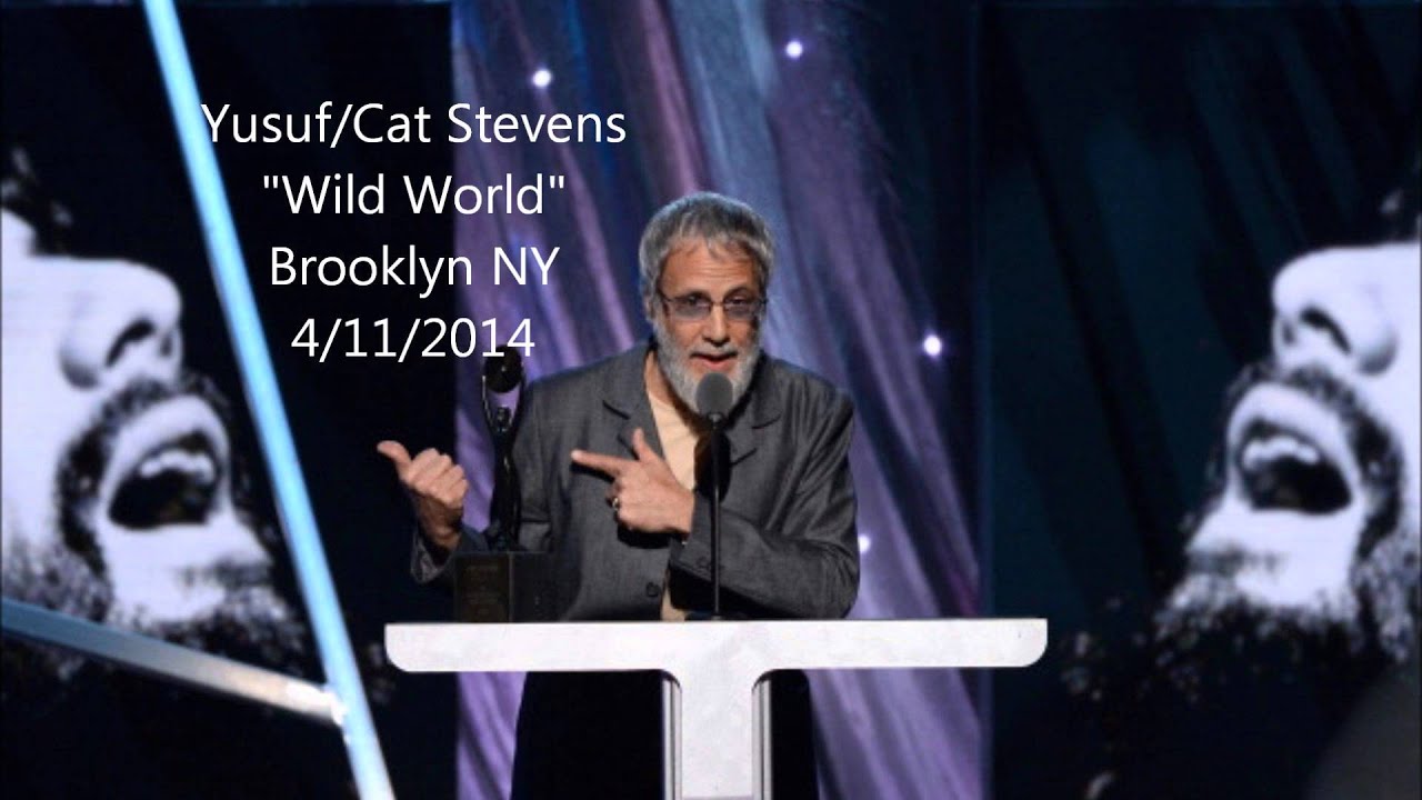 Yusuf/Cat Stevens "Wild World" Brooklyn New York 4/11/2014 - YouTube