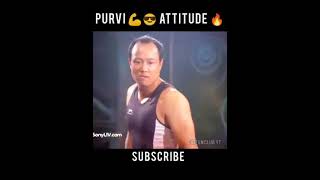 Purvi 💪😎 Attitude 🔥#Cid #short #CID #cid2021 #cid #aajkicid #daya #abhijeet #ACP #purvi #shreya