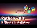 How to Install Python, Git, and VSCode 2023