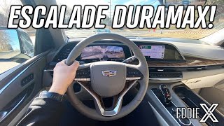 2021 Cadillac Escalade Platinum Duramax POV Drive! (Buy This One)