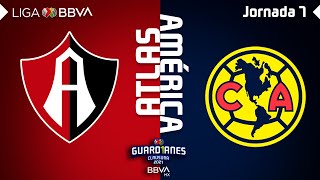 Resumen y Goles | Atlas vs América | Liga BBVA MX - Guard1anes 2021 - Jornada 7