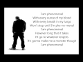 eminem phenomenal lyrics * best lyrics song*