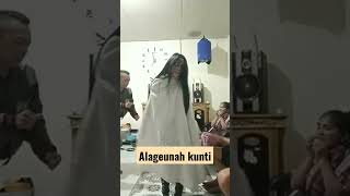 kunti alageunah #kunti ikut goyang #goyang #kunti #seram #horor #lucu #viral #terkini #short #shorts