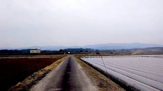 2月26日  　錦町一武地域の浜川地区のお父さんとお母さん　錦町西の指杉地区～国道を湯前～原地区～小川地区～一武平岩地区～球磨川の錦大橋の様子～浜川地区～旧道を人吉市方向