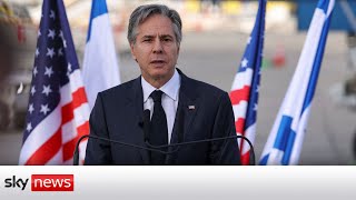 US Secretary of State pays tribute to synagogue attack victims in Jerusalem