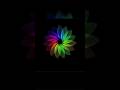 Rainbow Flower Python Turtle Program | #shorts | Code Else