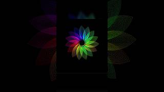 Rainbow Flower Python Turtle Program | #shorts | Code Else