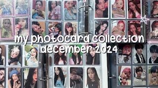 my photocard collection: december 2024!