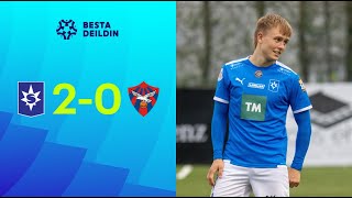 Stjarnan 2 - 0 Valur | Ungir Stjörnumenn fóru illa með stjörnulið Vals | Besta Deild Karla