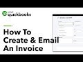 How to Create & Email an Invoice in QuickBooks