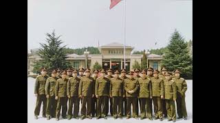 1995年，集团军部分旅团主官在西柏坡参观学习！