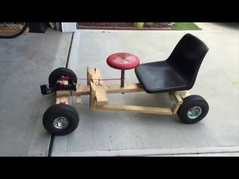 Go Kart- Drill Powered Go Kart- Drill Powered