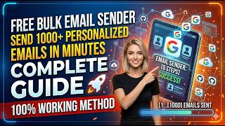 Free Bulk Email Sender Tool | How to Send 1000+ Personalized Emails in Minutes