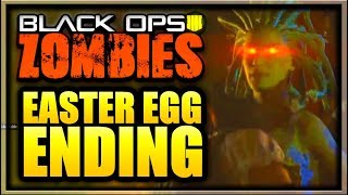 Ancient Evil Easter Egg ENDING Cutscene! (Black Ops 4 Zombies DLC 2 Ancient Evil Ending Cutscene)