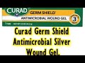 Curad Germ Shield Antimicrobial Silver Wound Gel, For Minor Cuts, Scrapes and Burns, 0 5 Oz Tube, 1