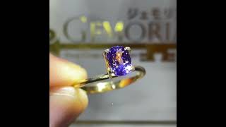 #ColorChangeSapphire 💙💜#ไพลินเปลี่ยนสี 🌟 #ColoroftheYear2022 #VeryPeri ✨ #ไพลินไม่เผา เกรด Unheat