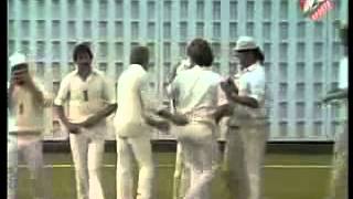 Congdon is brilliantly caught by Mike Hendrix off Ian Botham, 1978