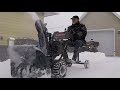 homemade snow blower sulky project5001