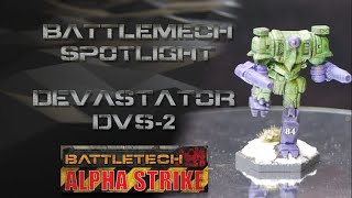 BattleTech BattleMech Spotlight - Devastator DVS-2 Inner Sphere Assault Mech in 4K