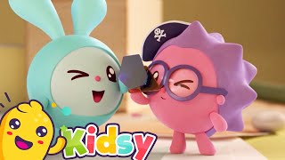 Adventures and Hidden Treasures with BabyRiki | Happy Kids Songs | Kidsy