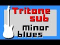 Tritone Substitution and The Minor Blues Improvisation || Jazz Guitar Lessons Daily 33