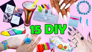 15 DIY PROJECTS TO MAKE WHEN YOU ARE BORED IN QUARANTINE AT HOME- Nails, Coffee, BFF gifts and more.