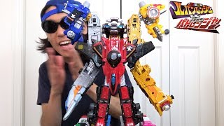 驚異の11機合体!!【快盗戦隊ルパンレンジャーVS警察戦隊パトレンジャー】グッドクルカイザーVSXを作ってみるぜ!!