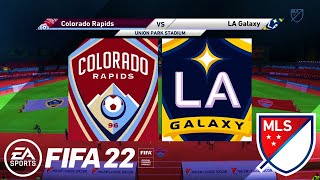 FIFA 22 - MLS 2021/22 Colorado Rapids vs LA Galaxy | Next-Gen Gameplay