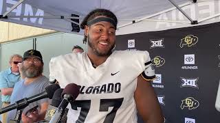 CU Buffs’ Jordan Seaton “thought this place was gonna be really, really bad,” but enjoying Boulder