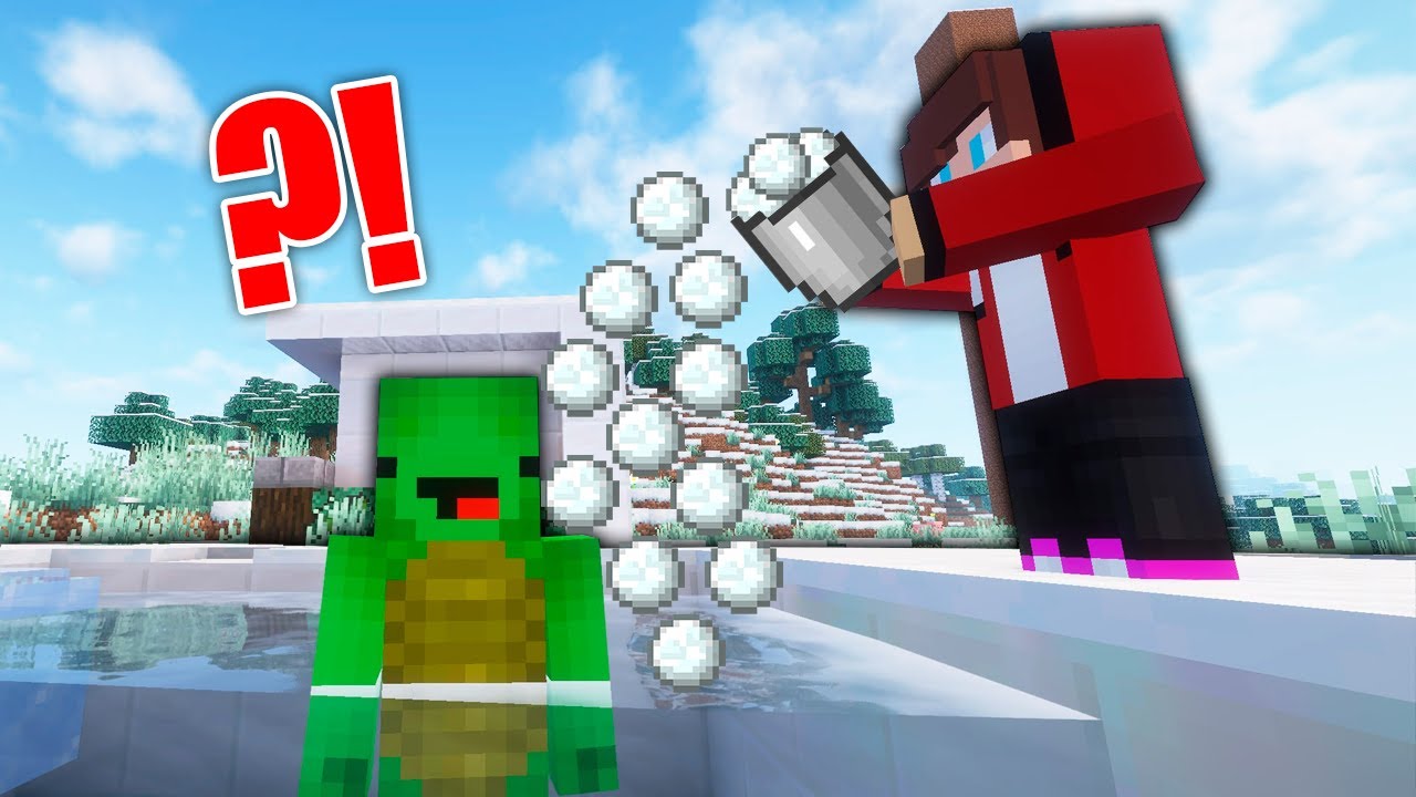 Mikey Pranks Jj In Minecraft Minecraft Maizen Youtube Mikey Pranks Jj In Minecraft Minecraft Maizen Youtube