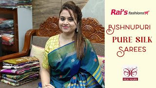 Bishnupuri Pure Silk Sarees Collection (01st October 2024) - 01OR