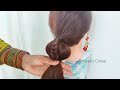 Easy quick hairstyles for long hair with rubber bands