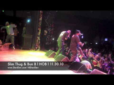 SLIM THUG & BUN B "I AINT HEARD OF THAT" W/ LIVE BAND - YouTube