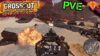 Crossout PvE Multiplayer Gameplay 2022 - PvE Battles 179 - No Commentary