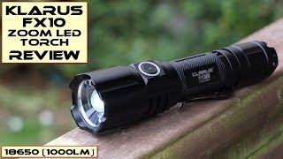 Klarus FX10 Zoom LED Torch: Review