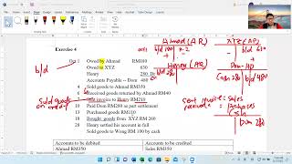 高一簿记Bookkeeping- Double Entry Part F, Credit Transaction, Workbook Q4 (2022 Version)