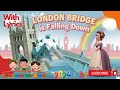 London Bridge is Falling Down - Nursery Rhyme | Classic Kids Song Karaoke Style With Lyrics #youtube