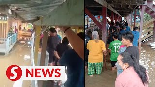 GE15: Voting proceeding smoothly at four flood-hit Sarawak polling centres