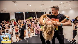 Korke \u0026 Judith - bachata workshop | Summer Sensual Days 2019 (Opatija, Croatia)