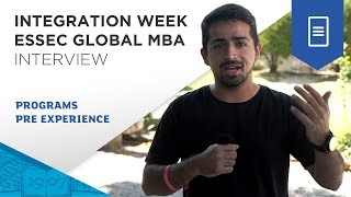 Integration Week - ESSEC Global MBA - Interview | ESSEC Programs