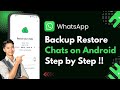 How To Backup & Restore WhatsApp Chats On Android (2025 Update) | Restore WhatsApp Chat Backup