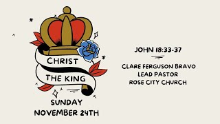 November 24th | Christ the King Sunday