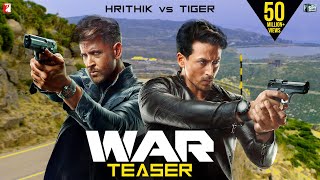 War Teaser | Hrithik Roshan | Tiger Shroff | Vaani Kapoor | 4K UHD Teaser