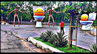 Pacman In Real Life | Pacman Attack In Boy Real Life | Pac Man | skibidi toilet in real life