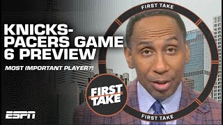 Knicks vs. Pacers Game 6: Stephen A. REVEALS the MOST IMPORTANT player?! | First